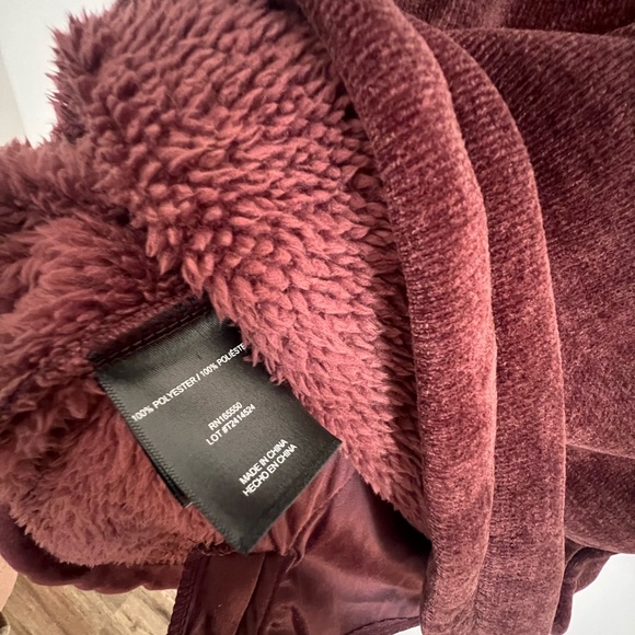 32 Degrees Purple Fleece Lined 3/4 Zip Up - Women’s Medium - Picture 6 of 6